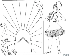 dancer Coloring Pages To Print